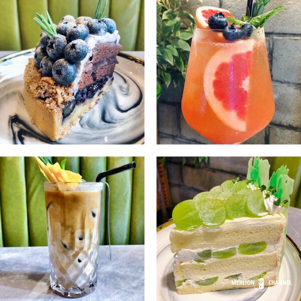 「カフェ・クリームズ（Cafe Kreams）」ケーキ＆ドリンク