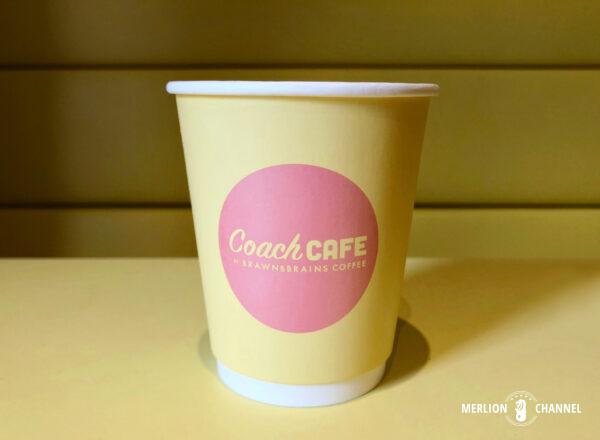 シンガポール「コーチ・カフェ（Coach Cafe）」紙コップ