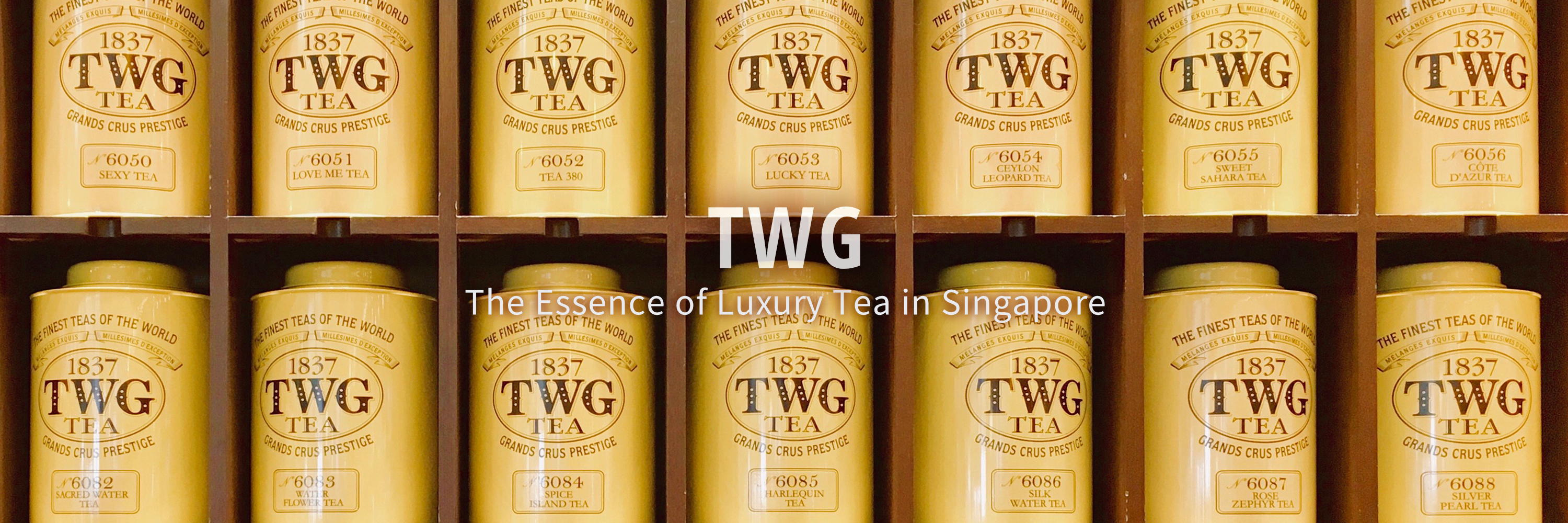 TWG - The Icon of Luxury Tea in Singapore