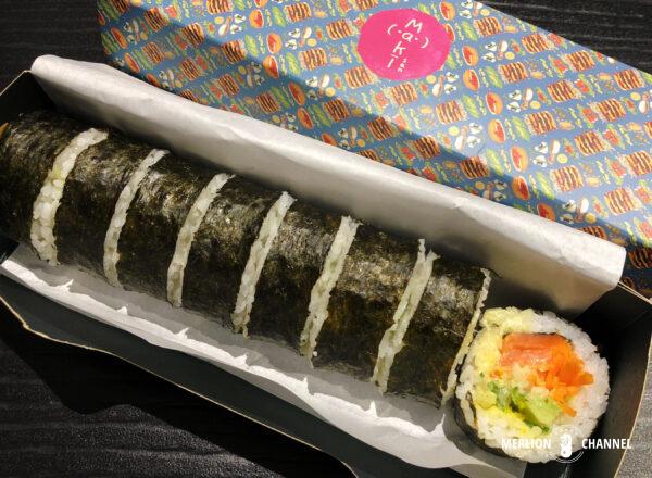巻き寿司の専門店「Maki San（マキ・サン）」のSalmon Says