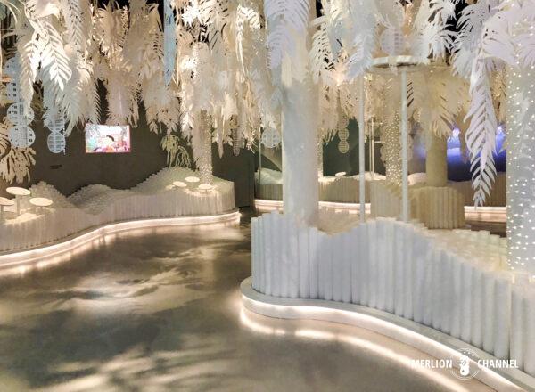 「大阪・関西万博」シンガポール館の内部展示