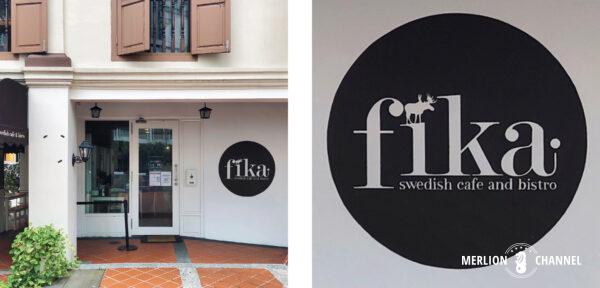 「Fika Cafe」の入口