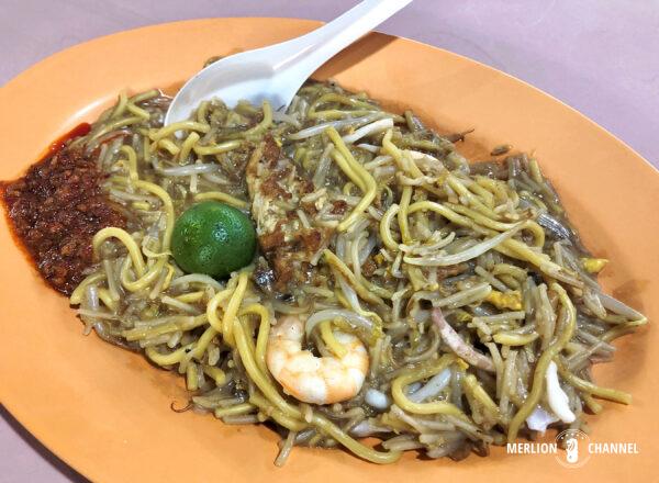 Singapore Fried Hokkien Mee at Whampoa Market