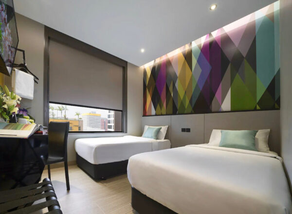 ホテル・ミ・ベンクーレン（Hotel Mi Bencoolen）の部屋