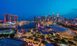「パークロイヤル・コレクション・マリーナ ベイ(PARKROYAL COLLECTION Marina Bay)からの眺望