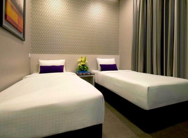 Vホテル・ベンクーレン（V Hotel Bencoolen）の部屋