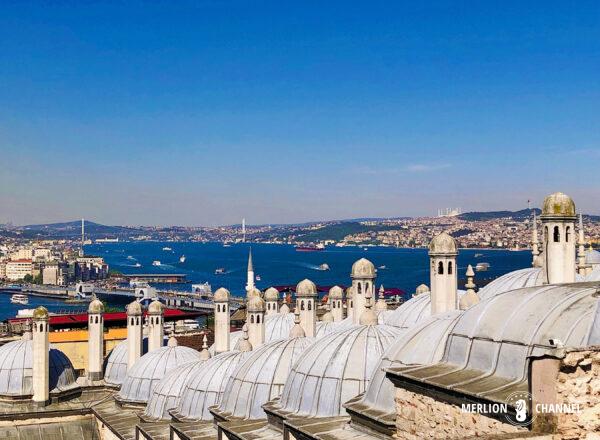 ミマール・シナンの最高傑作とされる「スレイマニエ・モスク（Suleymaniye Mosque）」景色