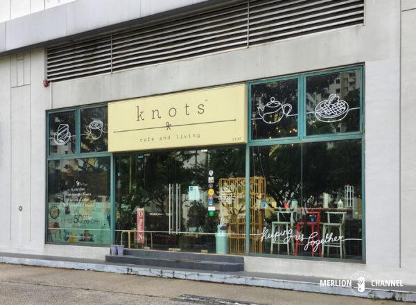 「ノッツ・カフェ＆リビング（Knots Cafe & Living）」パヤレバ店の外観