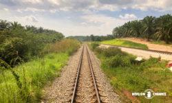 マレー鉄道の線路