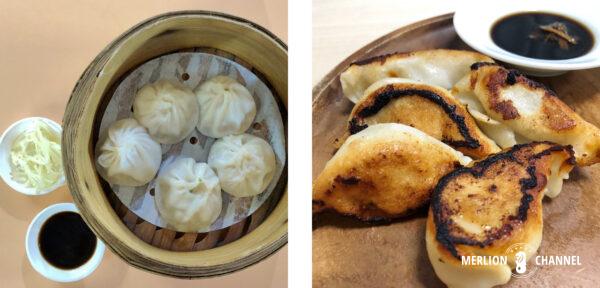 オールドエアポートロード・フードセンター「Wang Ji Shang Hai Xiao Long Bao」小籠包と焼き餃子