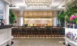 「ピーエス・カフェ(PS.Cafe)」ワン・フラトン店のバー・カウンター