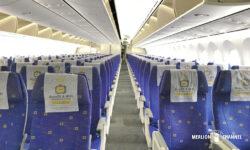 シンガポール航空グループの格安航空会社「スクート(Scoot)」機内