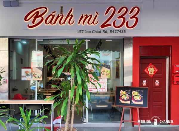 「233バインミー（233 Banh Mi）」カトン地区にある店舗外観