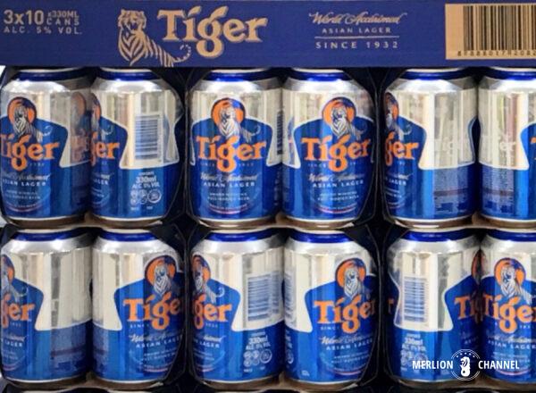 シンガポールのビールと言えば「タイガービール」