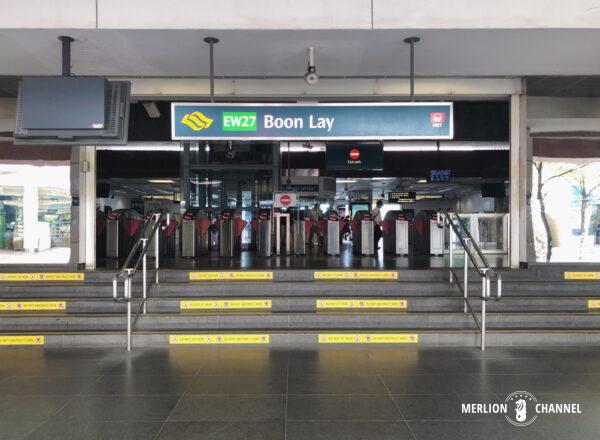 シンガポール西の郊外にある「ブーンレイ駅」