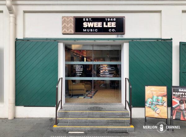 シンガポールの「Swee Lee Clarke Quay」入口