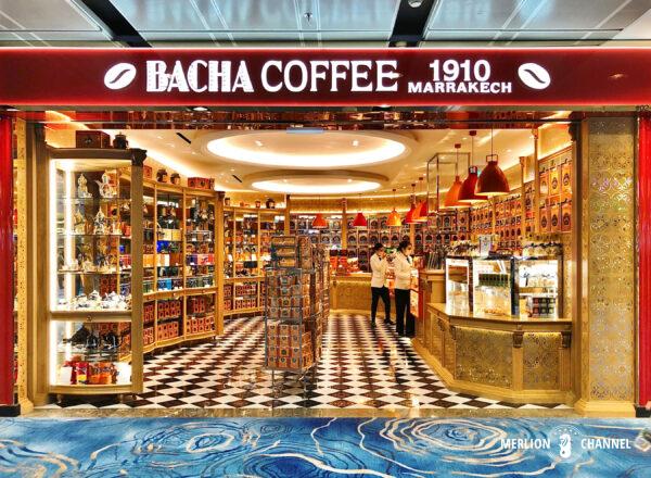 シンガポール・チャンギ空港ターミナル1の「バシャコーヒー（Bacha Coffee）」