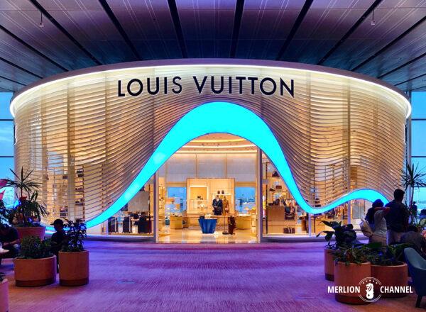 シンガポール・チャンギ空港ターミナル1の「ルイ・ヴィトン（Louis Vuitton）」