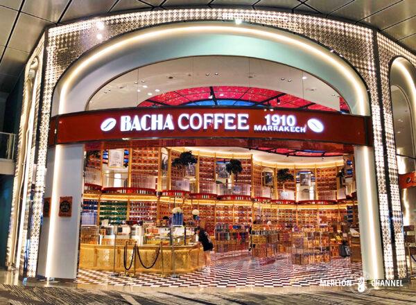 チャンギ空港ターミナル3にある「バシャコーヒー（Bacha Coffee）」の旗艦店