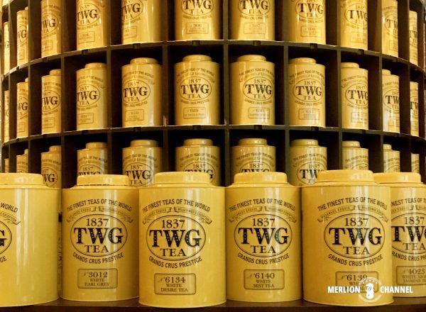 TWGのシンボリックなイエローの紅茶缶