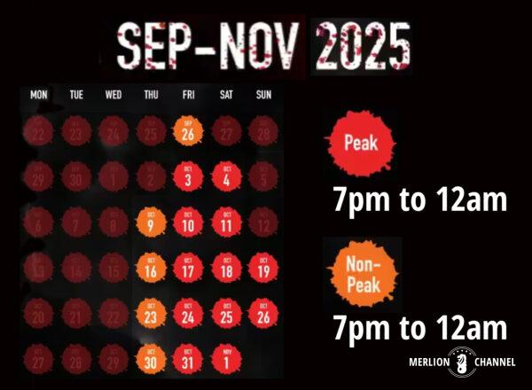 Universal Studios Singapore Halloween Horror Nights 13: The 13th Edition in 2025