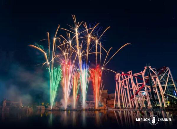 Universal Fireworks Spectacular at Universal Studios Singapore