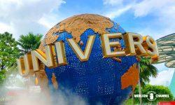 巨大な地球儀「Universal Globe」はユニバーサルスタジオのシンボル