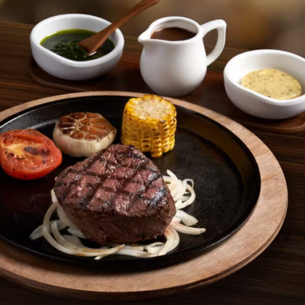 A tender steak dish served at KT’s Grill